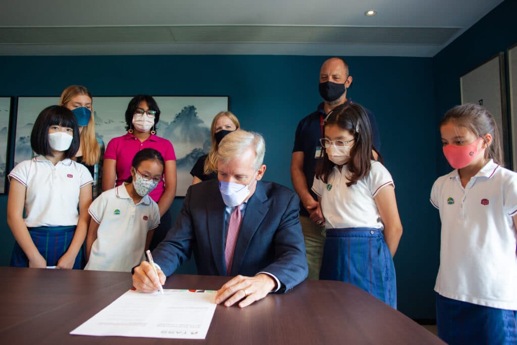 cis, Chinese international school, sustainable schools charter, the alliance for sustainable schools, Tass, community of practice, sustainability network