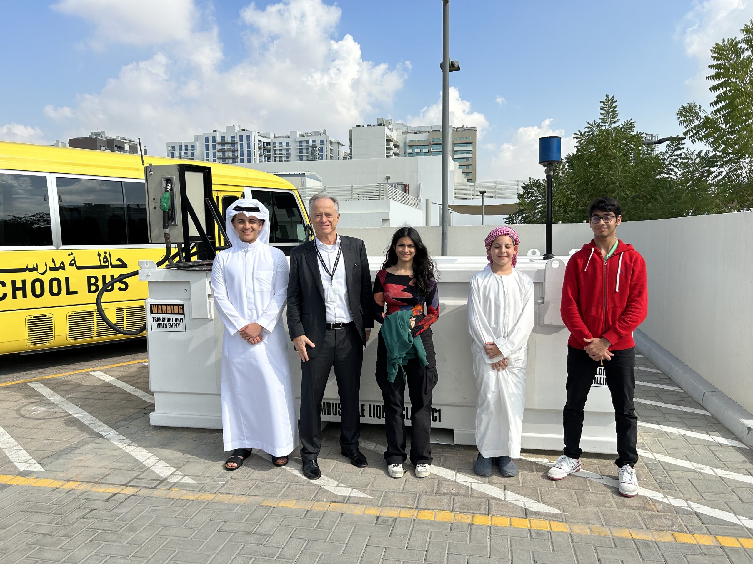 Arbor School Switches to Low-Carbon Biodiesel in School Bus Fleet in Collaboration with TASS, Neutral Fuels and STS